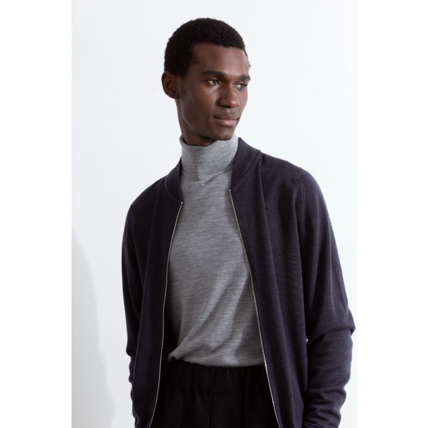 Merino wool outlet bomber jacket