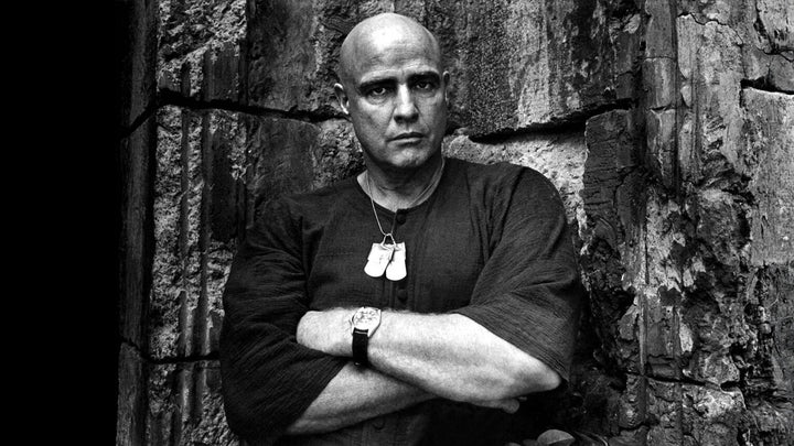 Marlon Brando as Colonel Kurtz in Apocalypse Now wearing his Rolex GMT-Master without bezel.