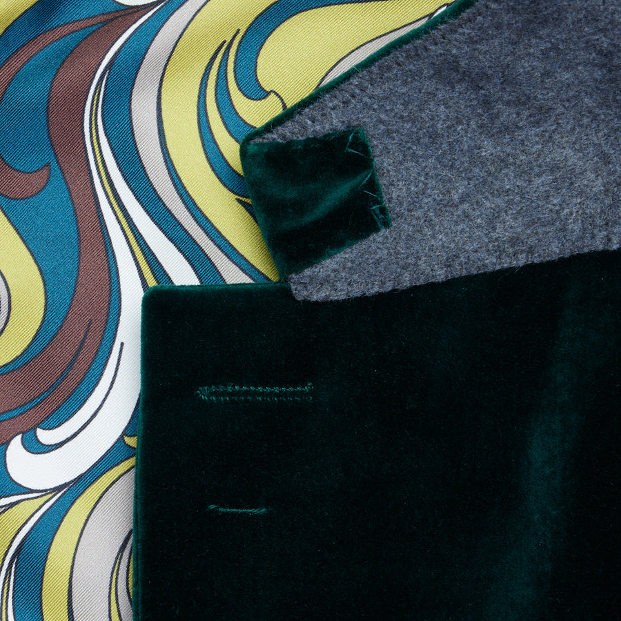 Green Velvet Jacket