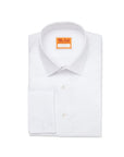 White Fine-Twill Cotton Shirt