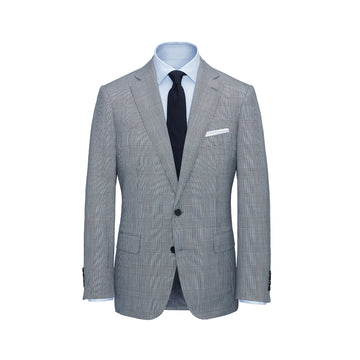 Two-Piece Mid-Grey Glen Check Suit