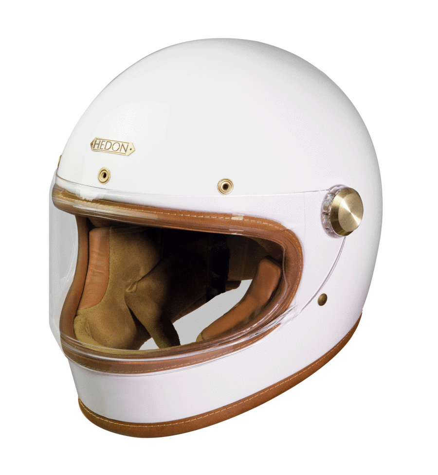Knight White Heroine Racer Helmet
