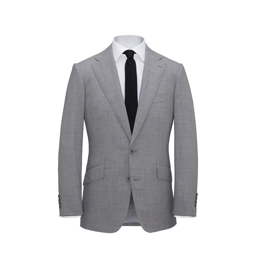 Two-Piece Light Grey Lightweight Suit