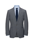 Two-Piece Mid-Grey Sharkskin Suit