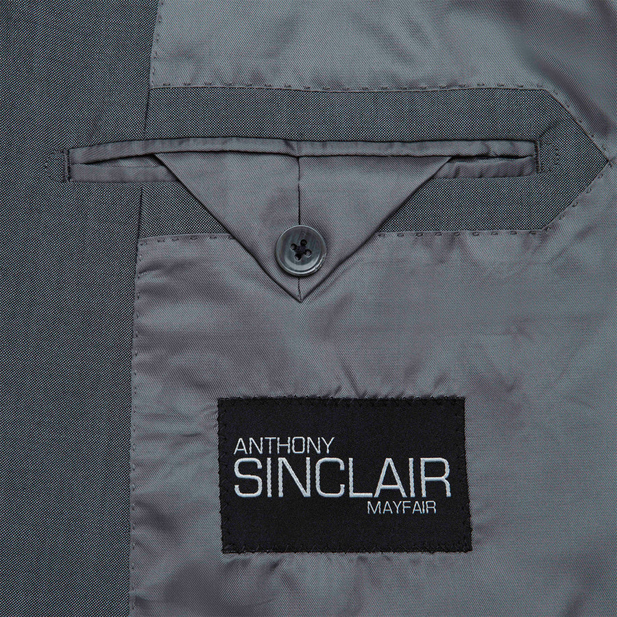 Two-Piece Mid-Grey Mohair Suit