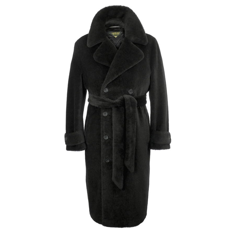 Black Teddy Bear Coat