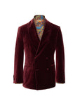 Burgundy Velvet Jacket