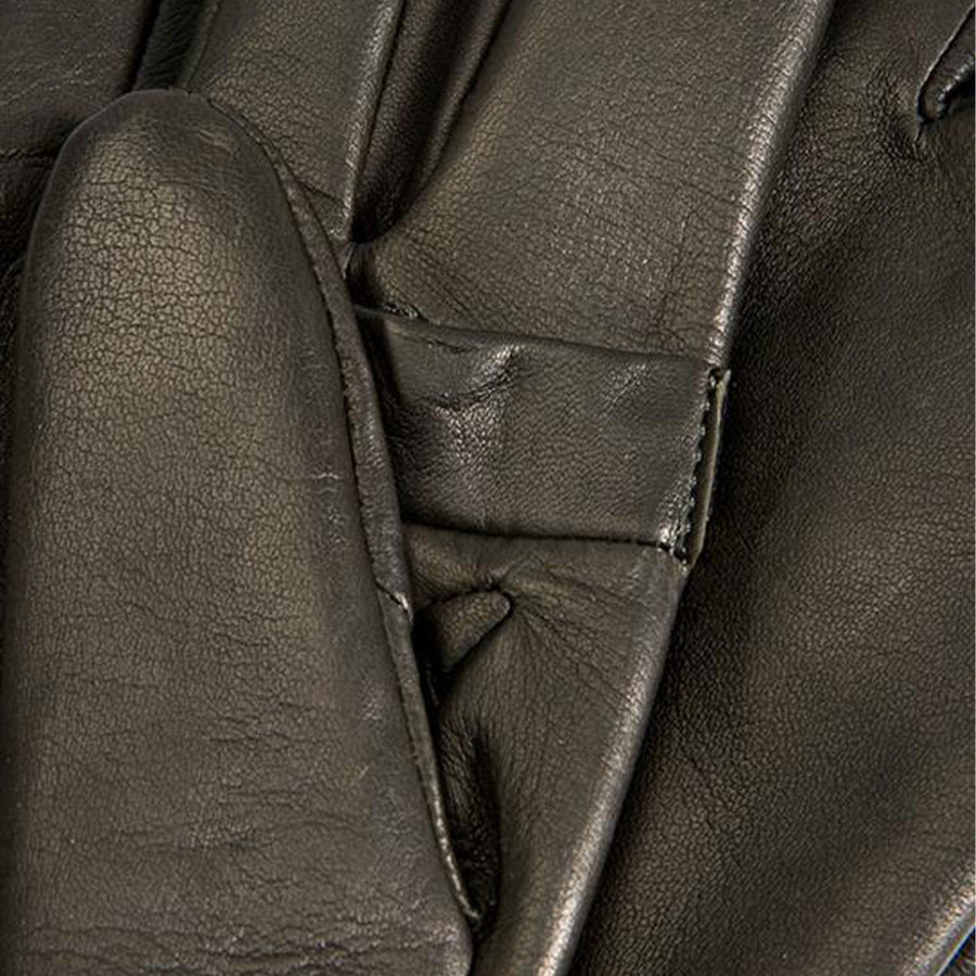 Silk-Lined Right Hand Leather Shooting Gloves