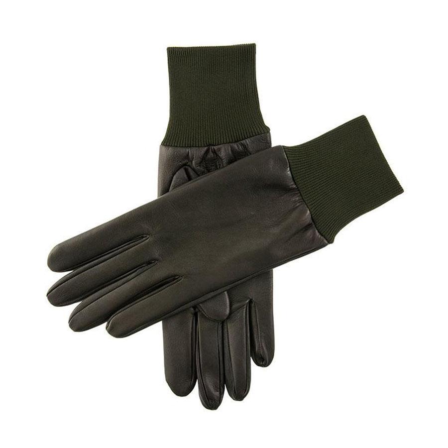 Silk-Lined Right Hand Leather Shooting Gloves