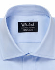 Blue Fine Twill Cocktail Cuff Shirt