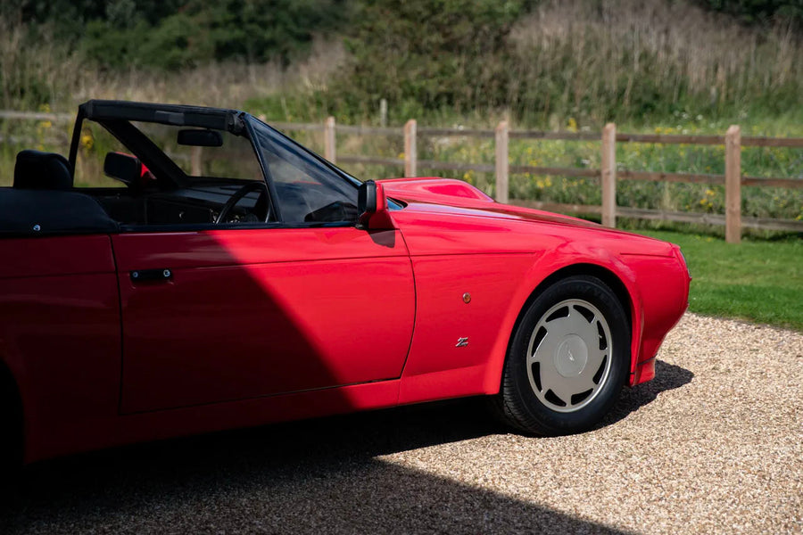 1988 Aston Martin V8 Volante Zagato Vantage Delivery Mileage