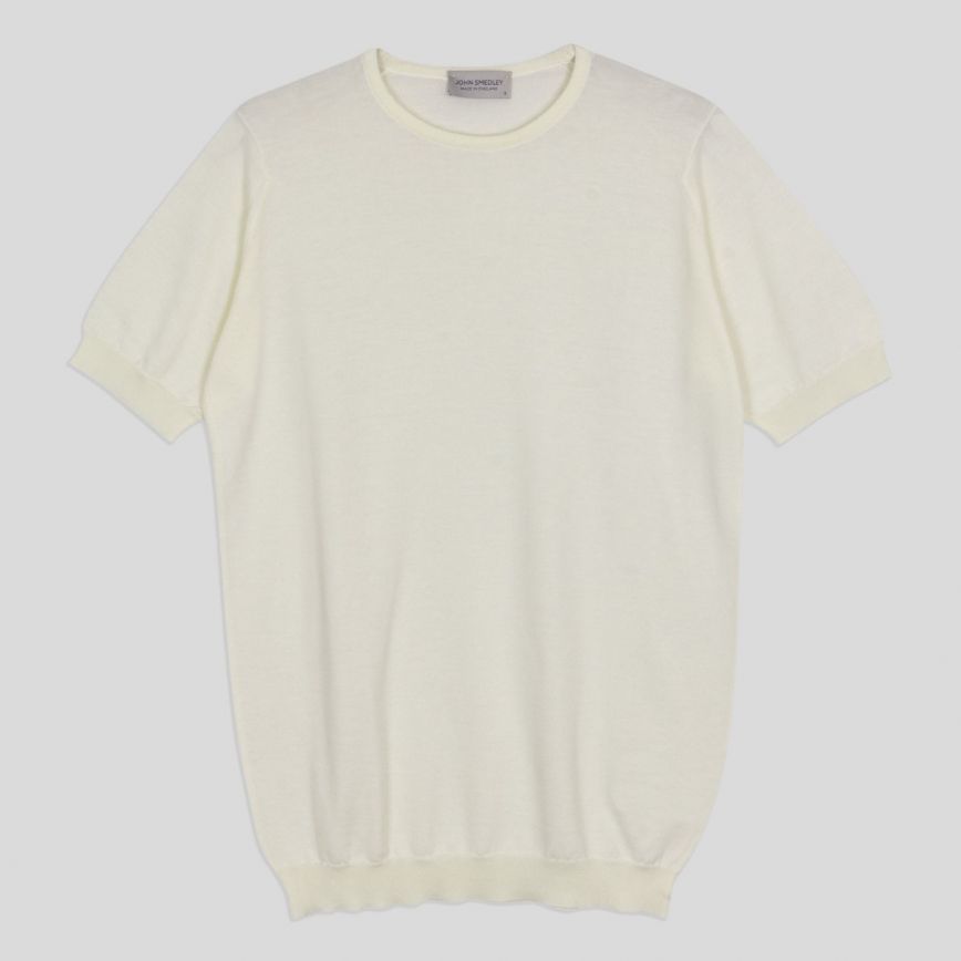 Cbelden Merino Wool and Sea Island Cotton T-Shirt