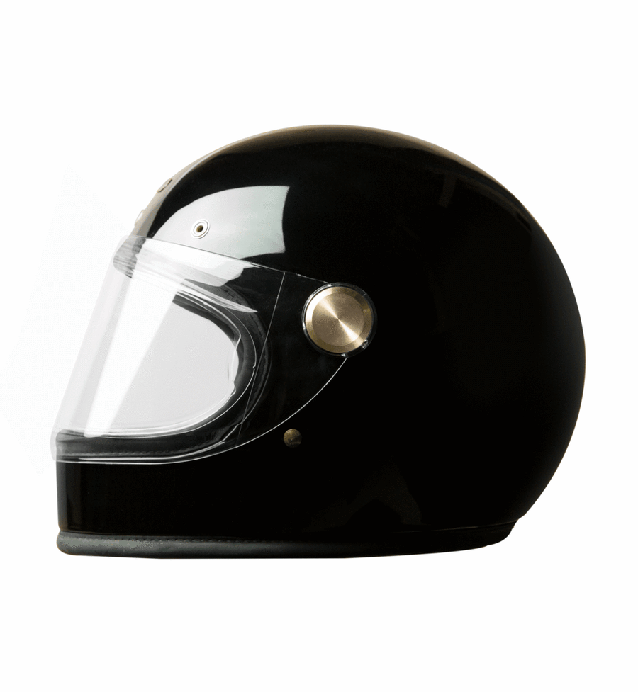 Black Heroine Racer Signature Helmet
