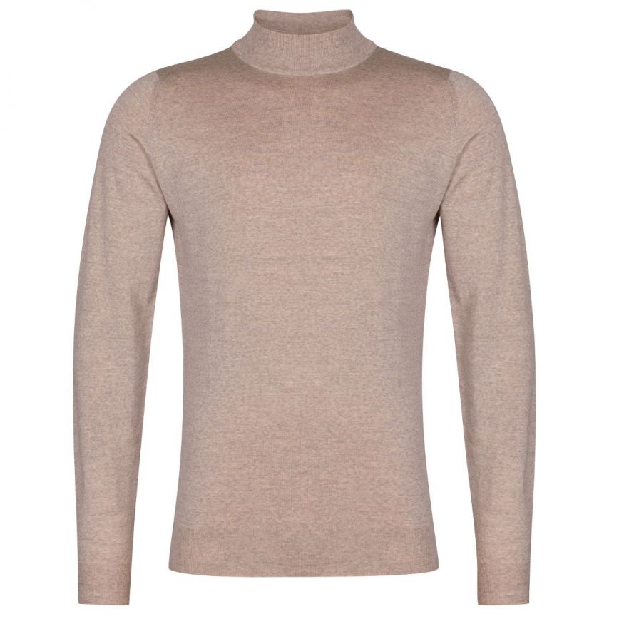 Harcourt Merino Wool Mock Turtle Neck