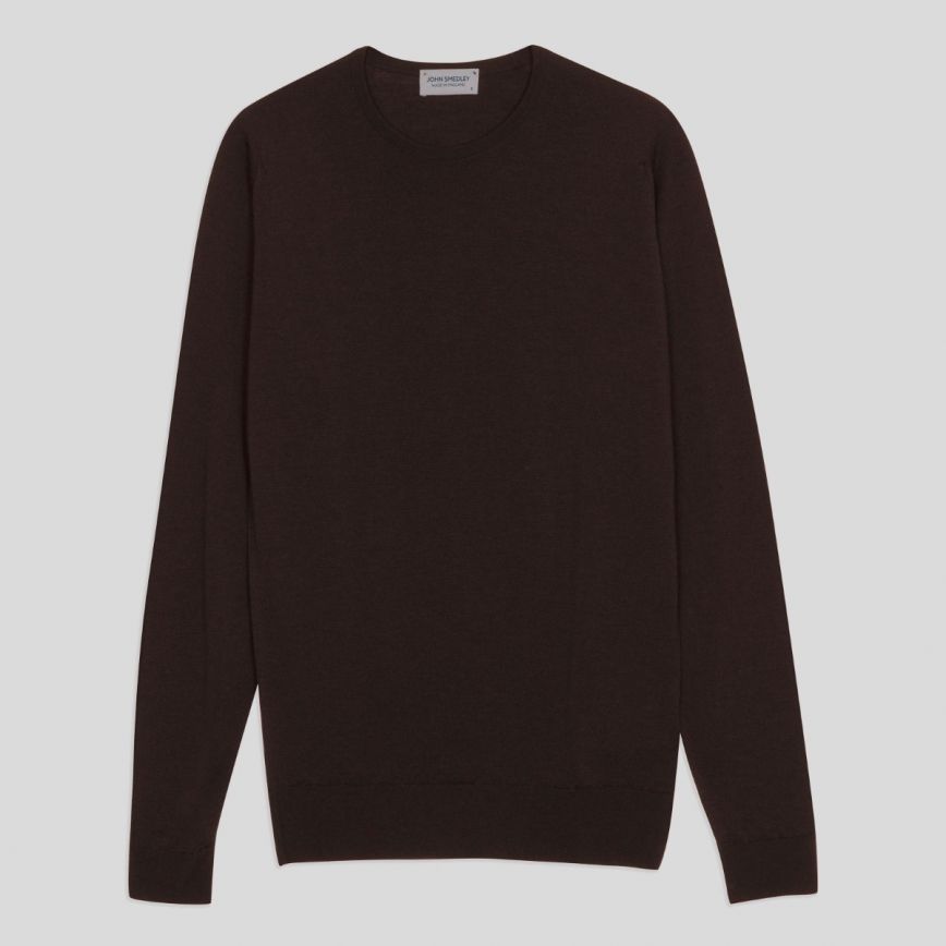 Lundy Merino Wool Crew Neck Pullover