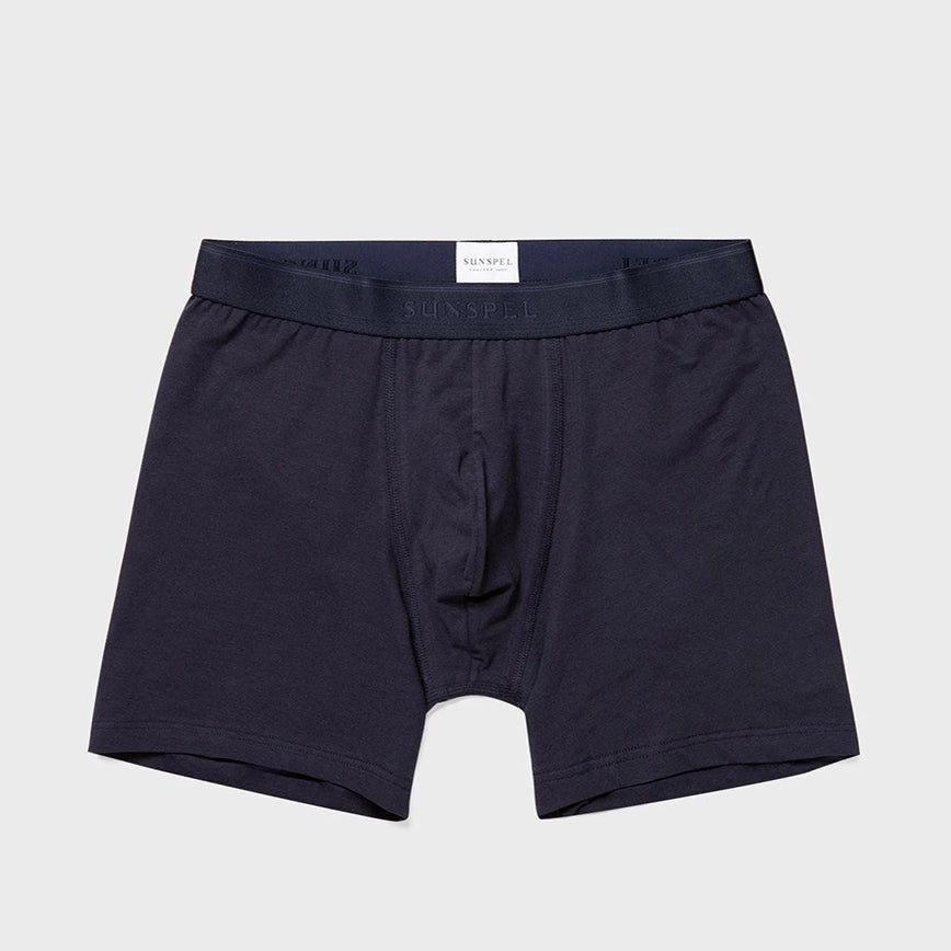 Long Leg Stretch Cotton Trunks