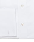 White Fine-Twill Cotton Shirt