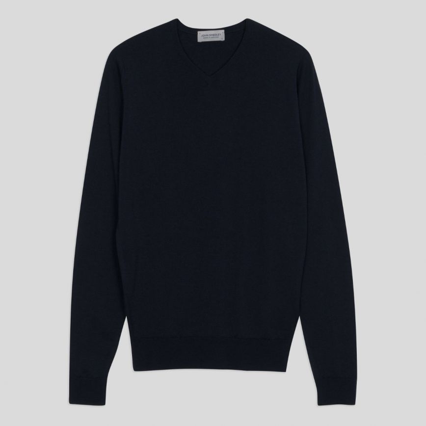 Shipton Merino Wool V-Neck Pullover